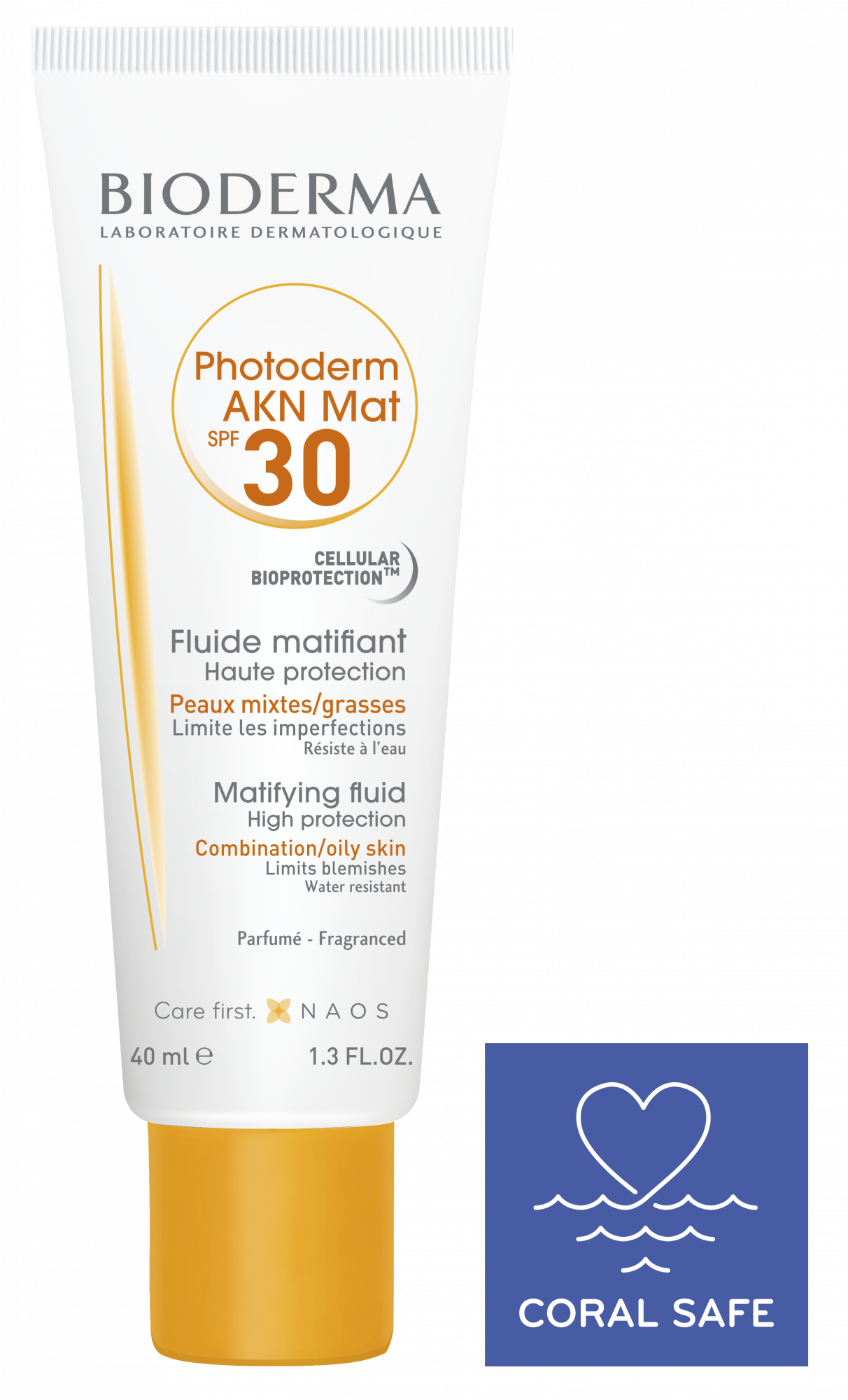 Photoderm AKN Mat SPF 30 | Protector solar facial efecto mate piel grasa o acneica