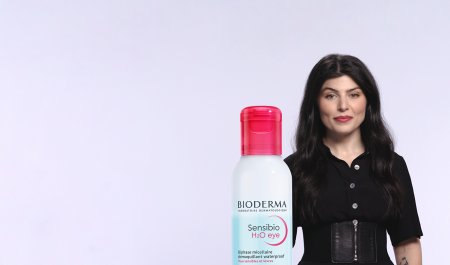 Mujer y Sensibio H2O Eye