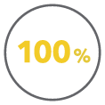 100%